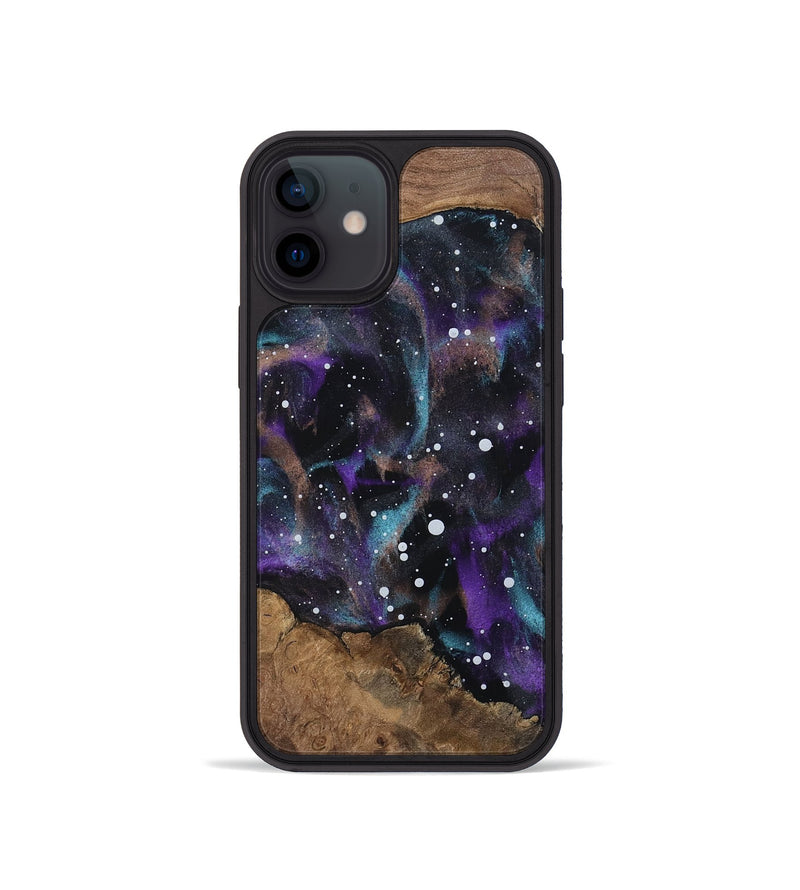iPhone 12 mini Wood Phone Case - Alysa (Cosmos, 802494)