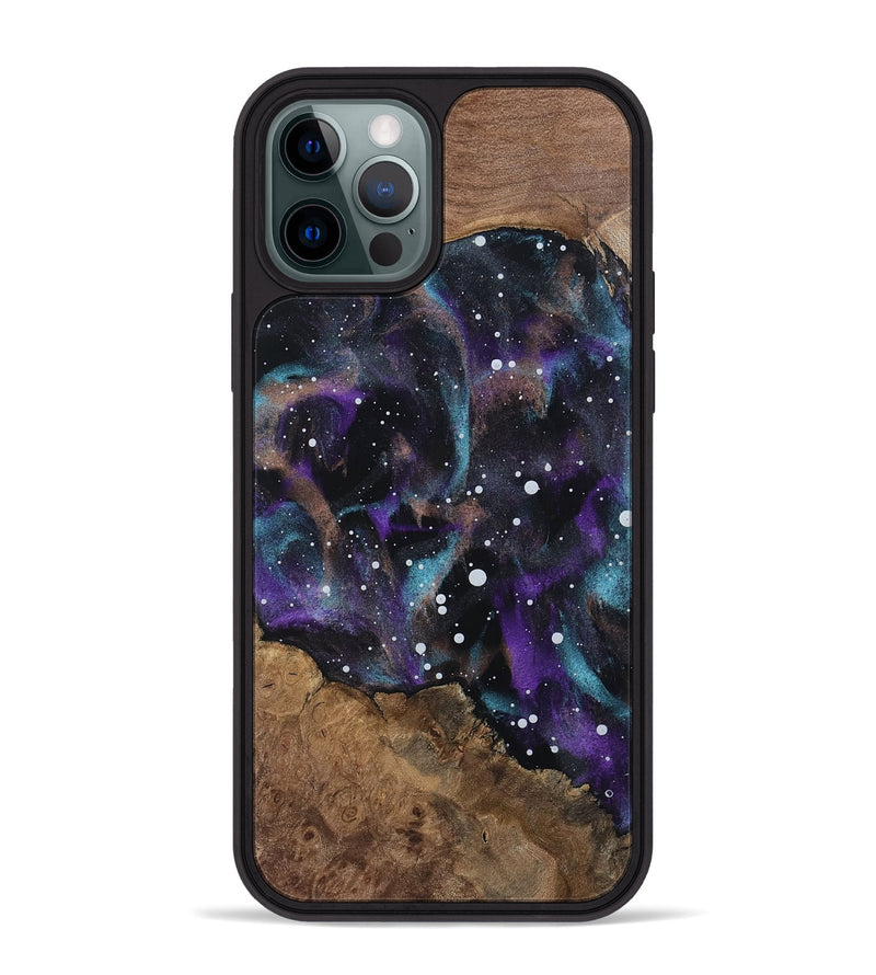 iPhone 12 Pro Max Wood Phone Case - Alysa (Cosmos, 802494)