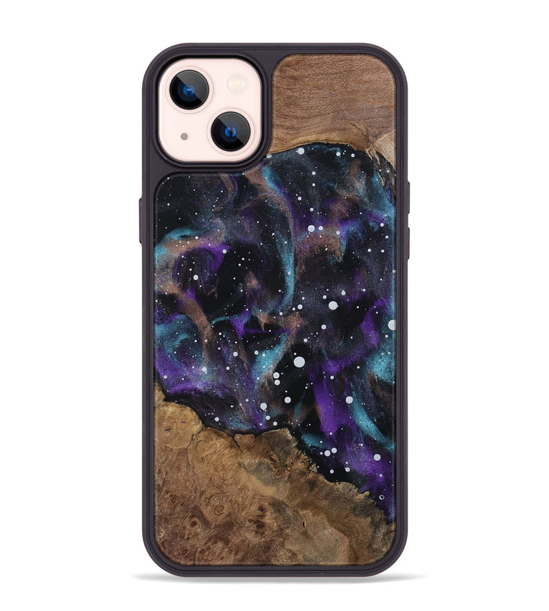 iPhone 14 Plus Wood Phone Case - Alysa (Cosmos, 802494)