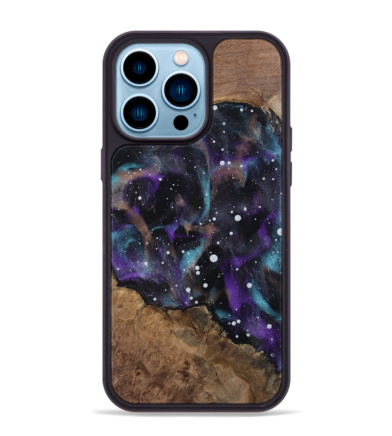 iPhone 14 Pro Max Wood Phone Case - Alysa (Cosmos, 802494)