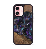 iPhone 16 Wood Phone Case - Alysa (Cosmos, 802494)