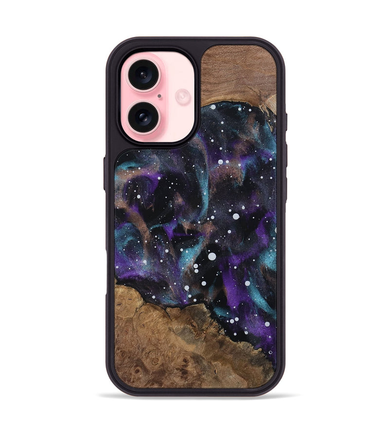 iPhone 16 Wood Phone Case - Alysa (Cosmos, 802494)