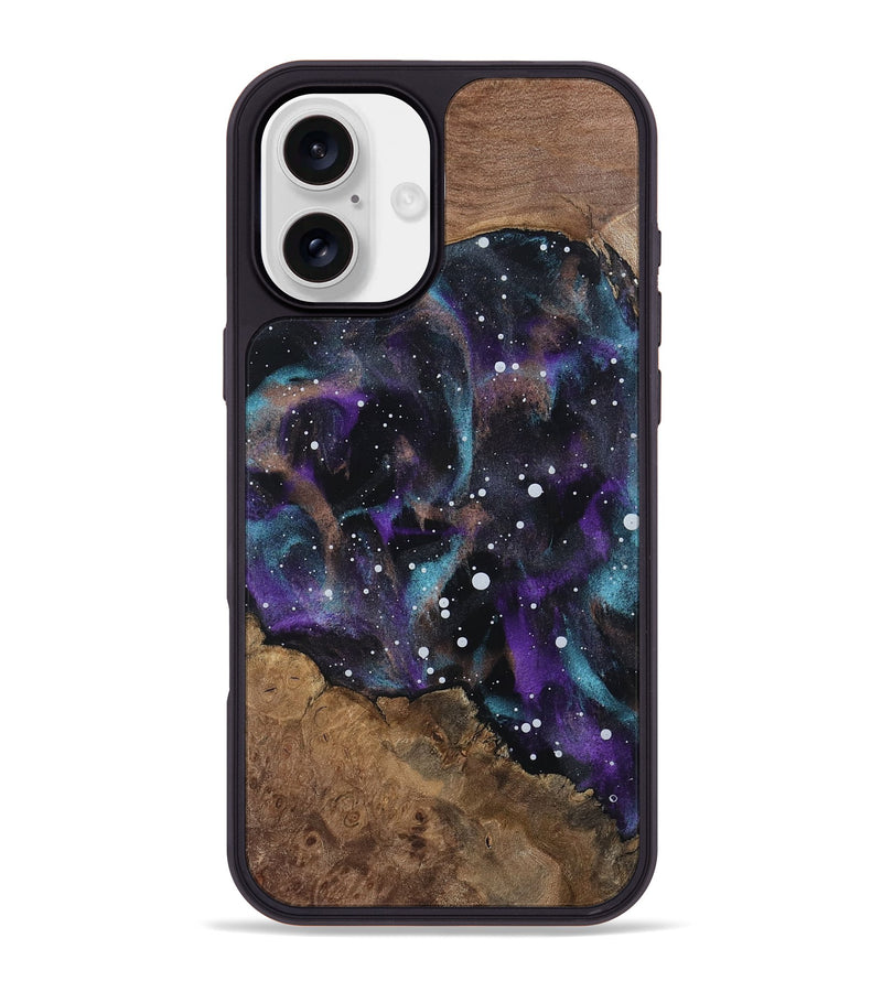 iPhone 16 Plus Wood Phone Case - Alysa (Cosmos, 802494)