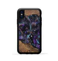 iPhone Xs Wood Phone Case - Alysa (Cosmos, 802494)