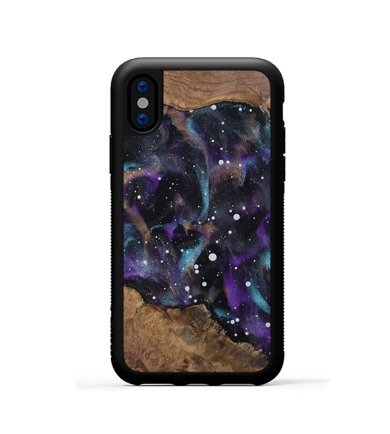 iPhone Xs Wood Phone Case - Alysa (Cosmos, 802494)