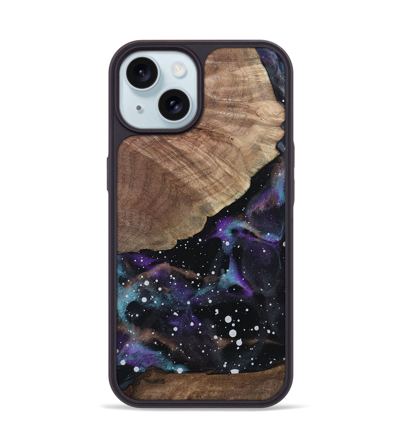 iPhone 15 Wood Phone Case - Jenna (Cosmos, 802498)