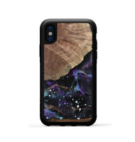 iPhone Xs Wood Phone Case - Jenna (Cosmos, 802498)