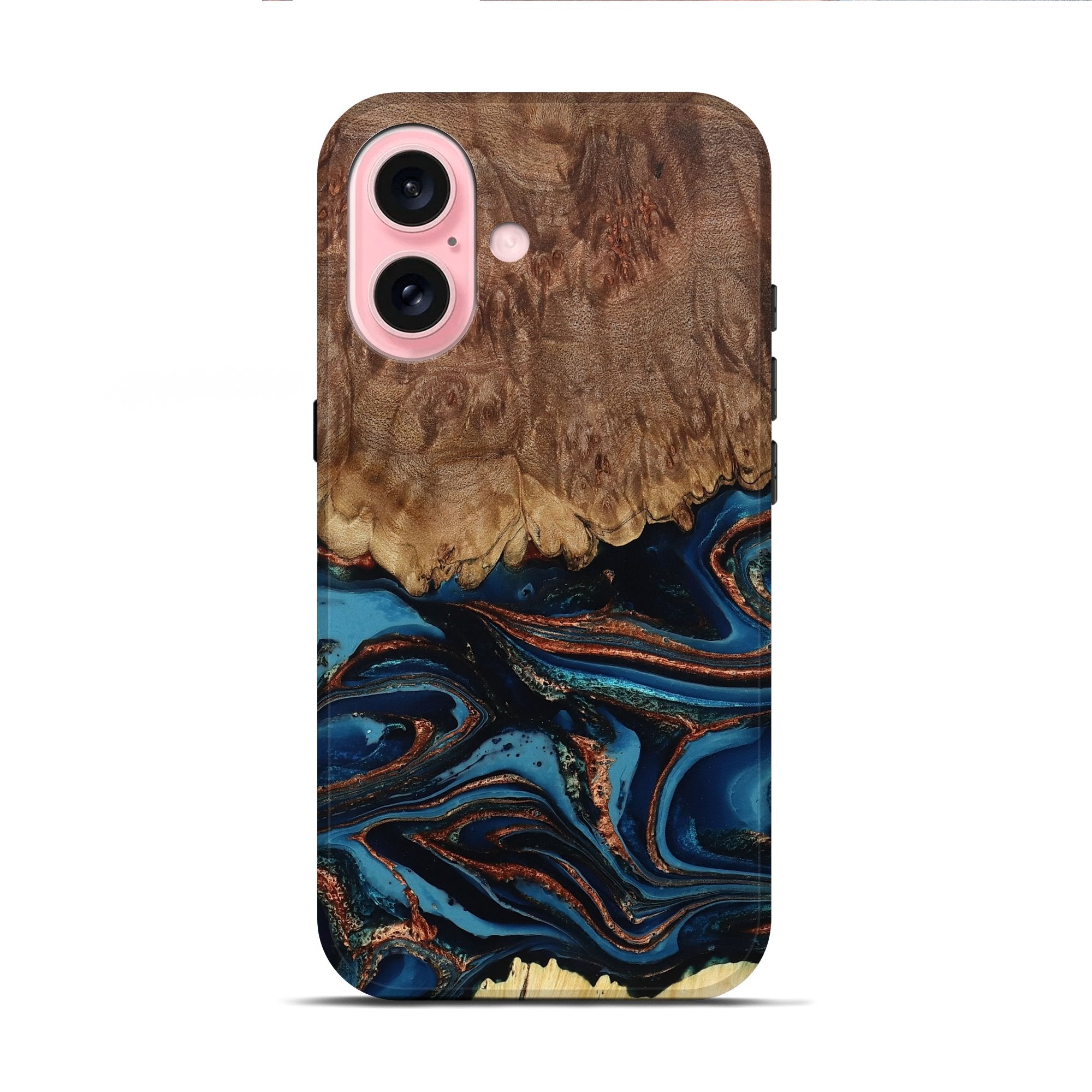 iPhone 16 Live Edge Wood Phone Cases by Carved