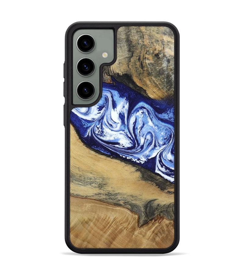 Galaxy S24 Plus Wood Phone Case - Edsel (Blue, 802548)