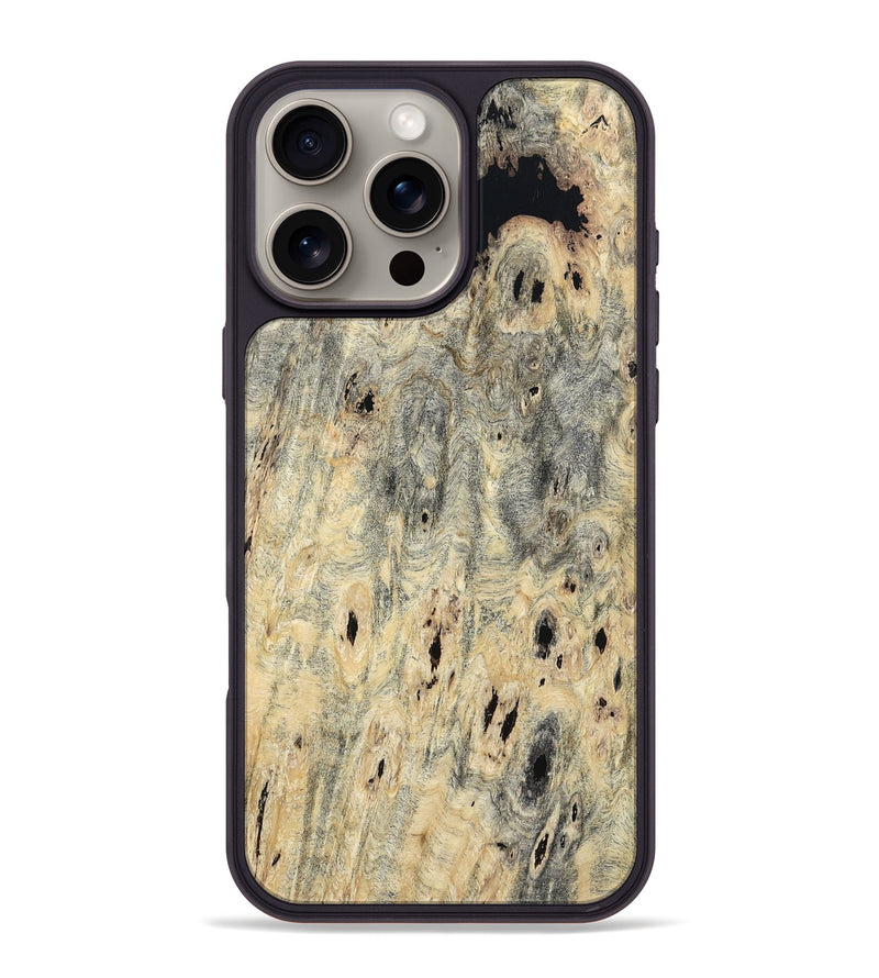 iPhone 16 Pro Max Phone Cases - Wood Burl - Carved