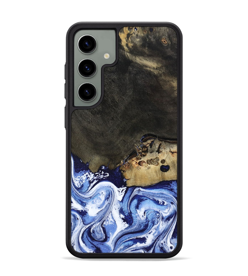 Galaxy S24 Plus Wood Phone Case - Emanuel (Blue, 802605)