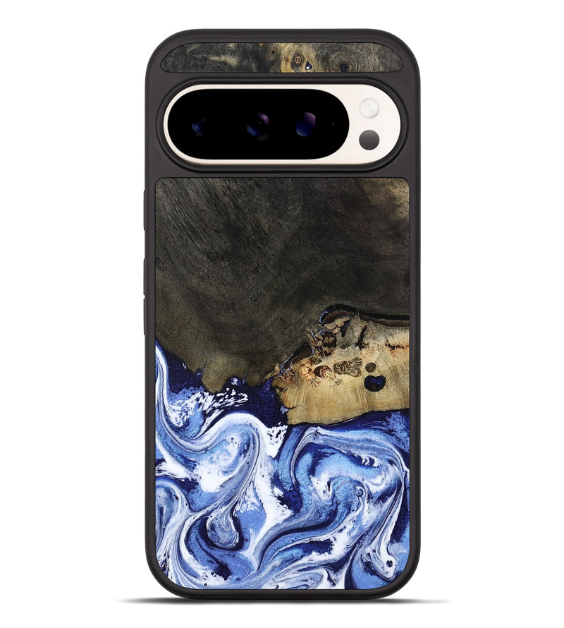 Pixel 10 Pro XL Wood Phone Case - Emanuel (Blue, 802605)