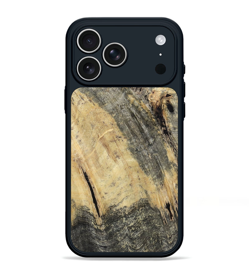 iPhone 17 Pro Max Wood Phone Case - Saint (Wood Burl, 802612)