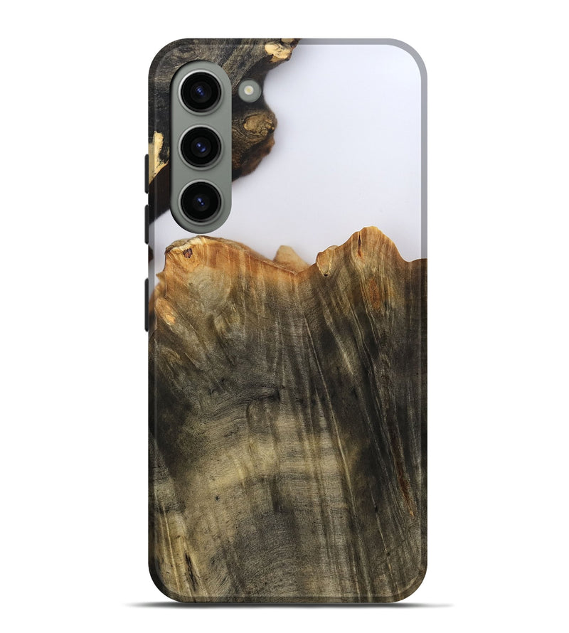 Galaxy S23 Plus Wood Live Edge Phone Case - Ava (Clear, 802661)