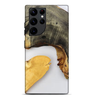 Galaxy S22 Ultra Wood Live Edge Phone Case - Tasia (Clear, 802669)