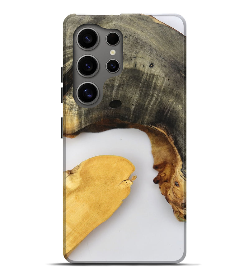 Galaxy S25 Ultra Wood Live Edge Phone Case - Tasia (Clear, 802669)