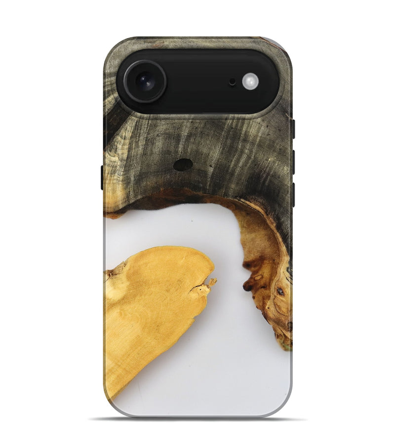 iPhone 17 Air Wood Live Edge Phone Case - Tasia (Clear, 802669)