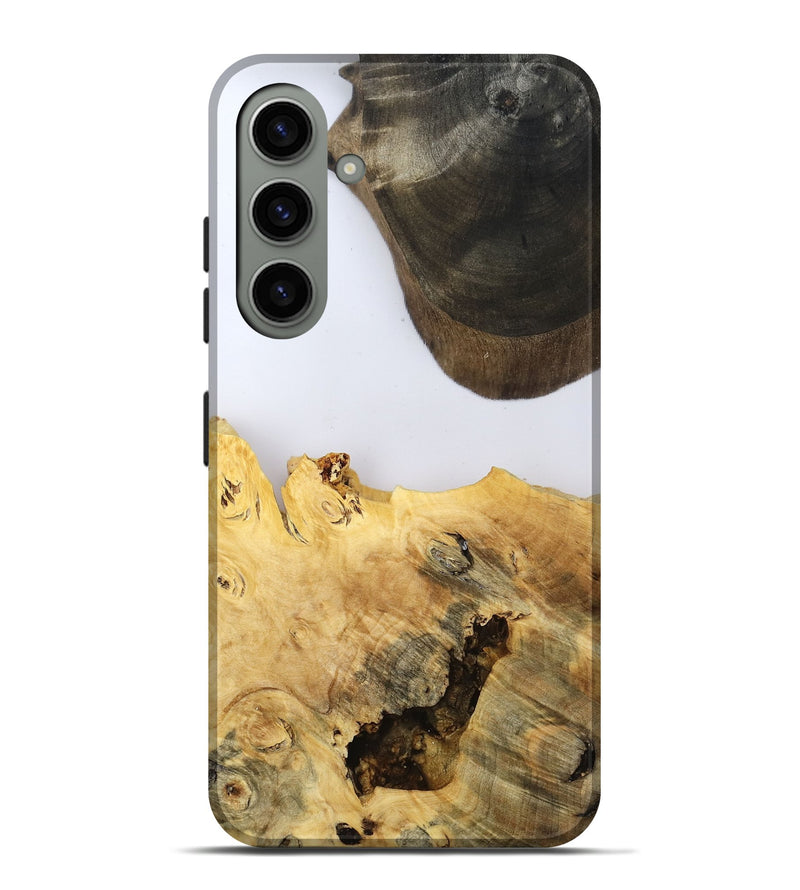 Galaxy S24 Plus Wood Live Edge Phone Case - Alyse (Clear, 802685)