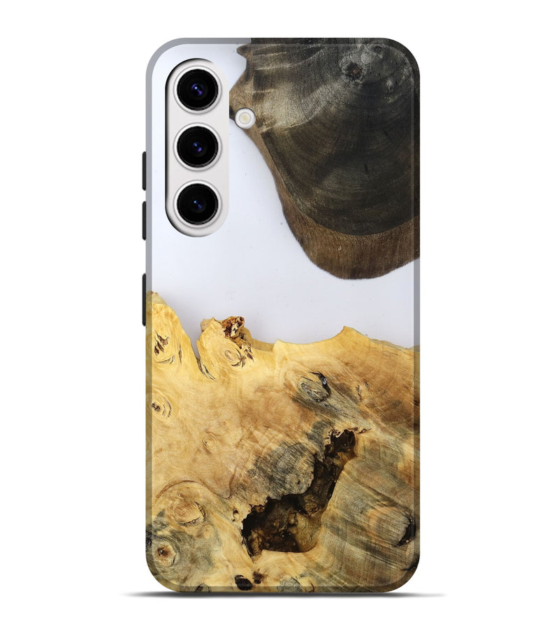 Galaxy S25 Plus Wood Live Edge Phone Case - Alyse (Clear, 802685)