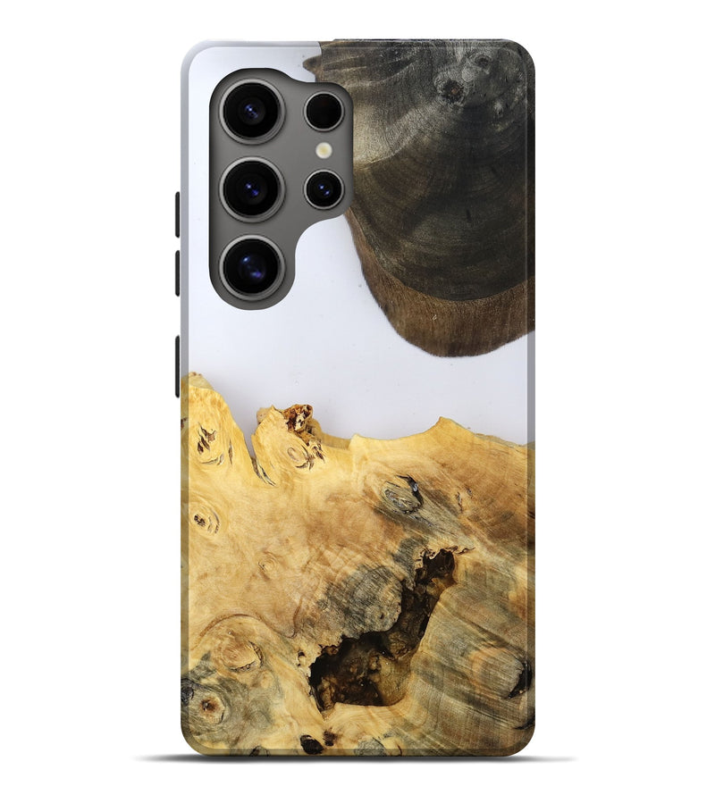 Galaxy S25 Ultra Wood Live Edge Phone Case - Alyse (Clear, 802685)