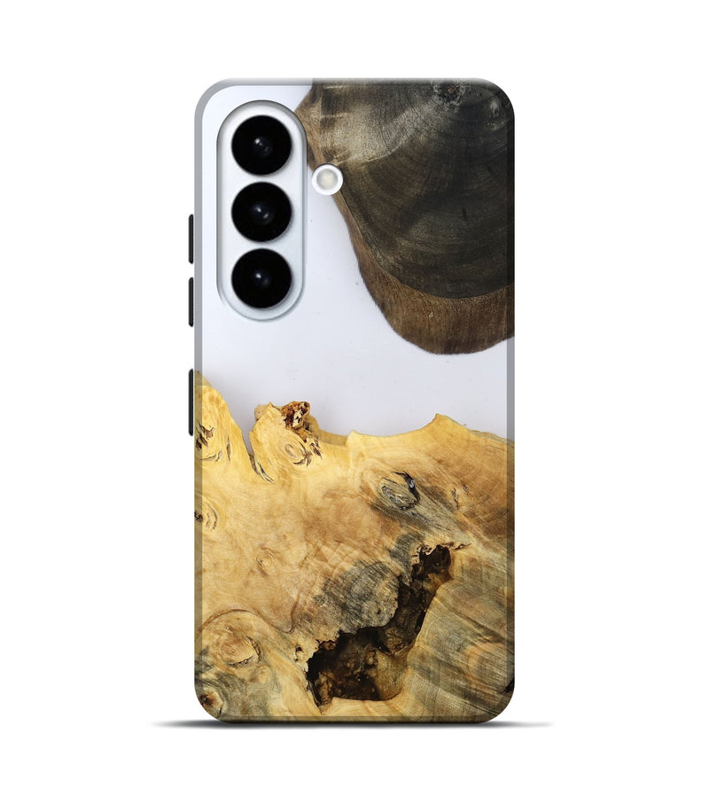 Galaxy S26 Wood Live Edge Phone Case - Alyse (Clear, 802685)