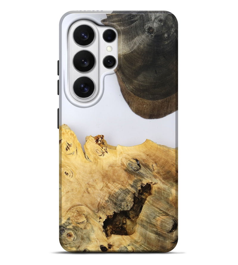 Galaxy S26 Ultra Wood Live Edge Phone Case - Alyse (Clear, 802685)
