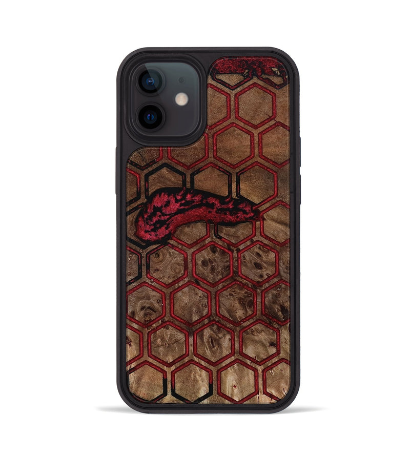 iPhone 12 Wood Phone Case - Anitra (Pattern, 802700)