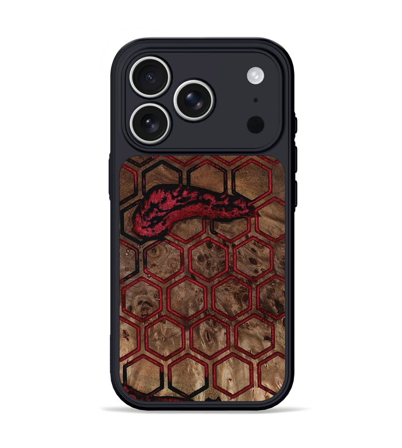iPhone 17 Pro Wood Phone Case - Anitra (Pattern, 802700)