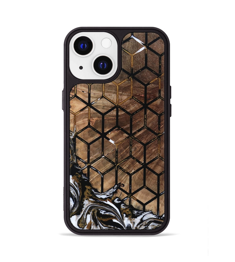 iPhone 13 Wood Phone Case - Micaela (Pattern, 802717)