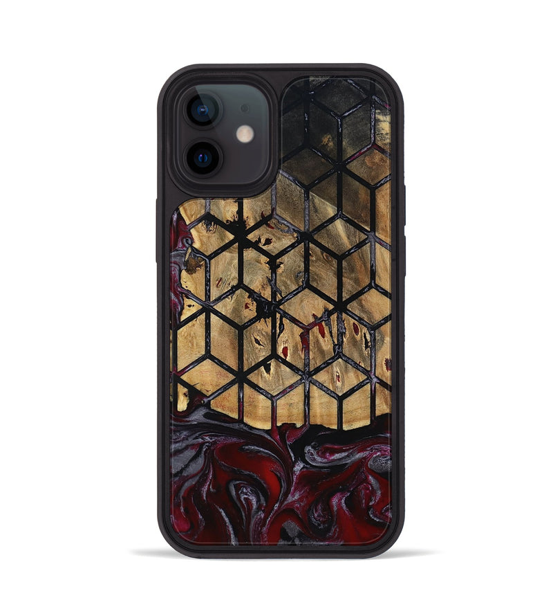 iPhone 12 Wood Phone Case - Vickey (Pattern, 802728)