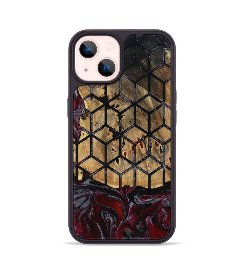 iPhone 14 Wood Phone Case - Vickey (Pattern, 802728)