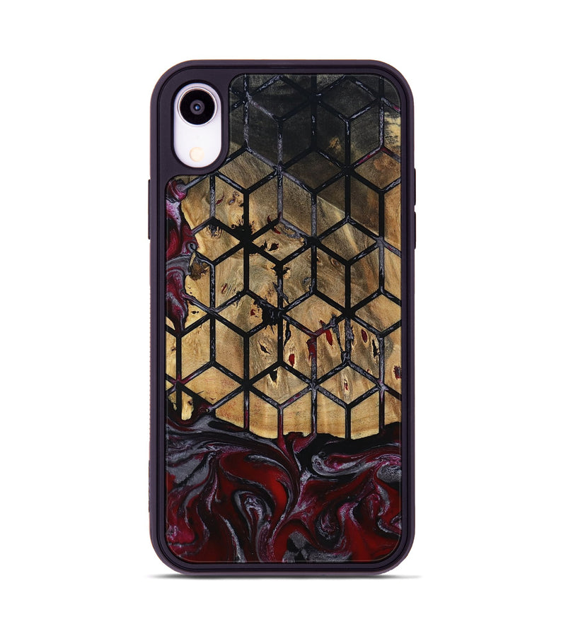 iPhone Xr Wood Phone Case - Vickey (Pattern, 802728)