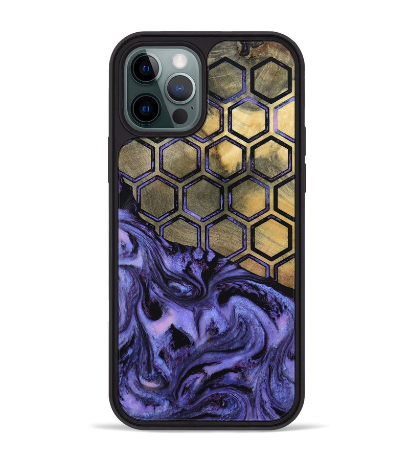 iPhone 12 Pro Max Wood Phone Case - Brylee (Pattern, 802730)