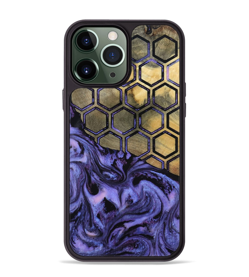iPhone 13 Pro Max Wood Phone Case - Brylee (Pattern, 802730)