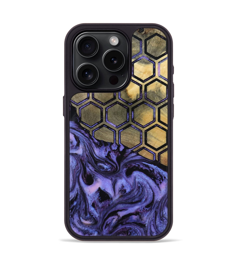 iPhone 15 Pro Wood Phone Case - Brylee (Pattern, 802730)
