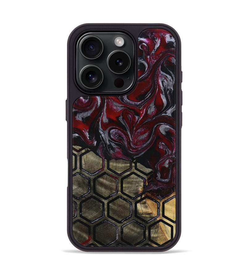 iPhone 16 Pro Wood Phone Case - Ashlyn (Pattern, 802732)