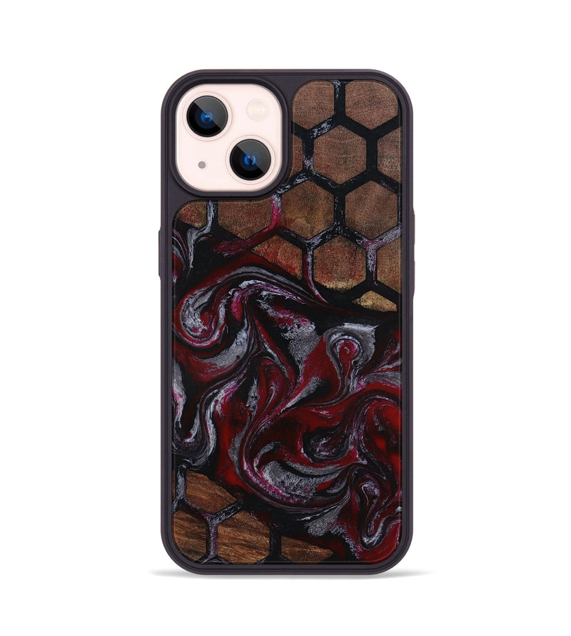 iPhone 14 Wood Phone Case - Tomas (Pattern, 802743)
