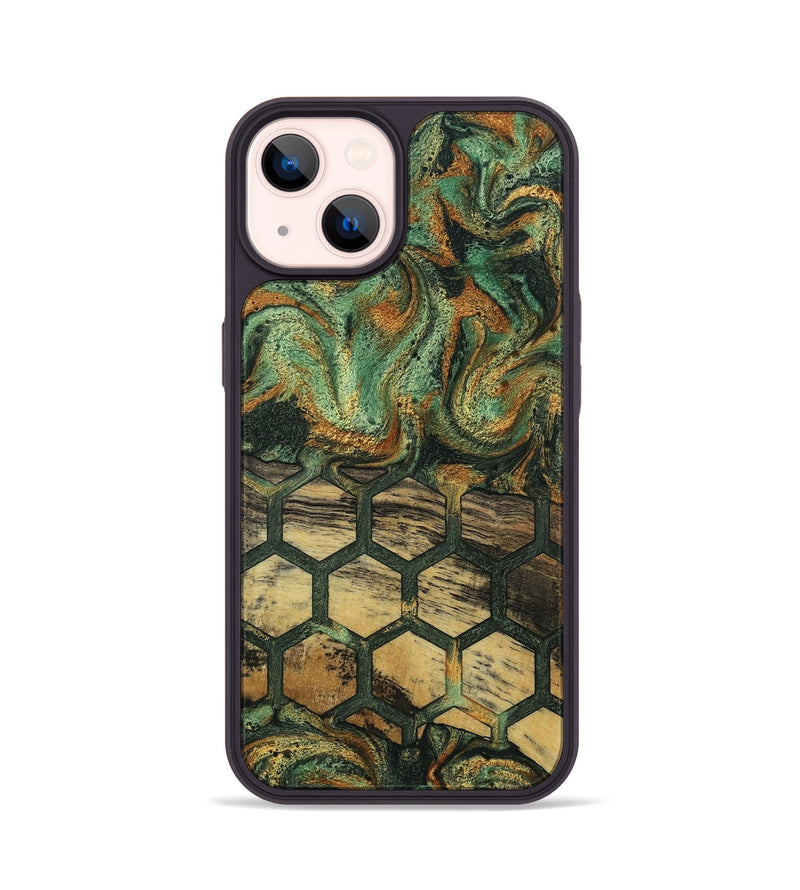 iPhone 14 Wood Phone Case - Andie (Pattern, 802744)