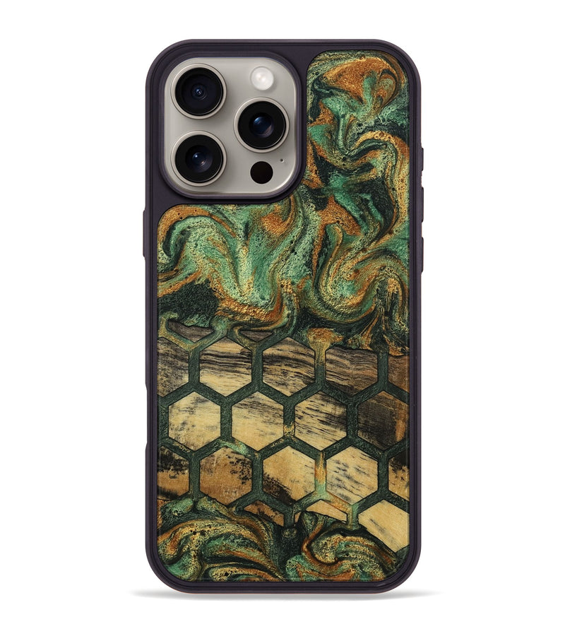 iPhone 16 Pro Max Wood Phone Case - Andie (Pattern, 802744)