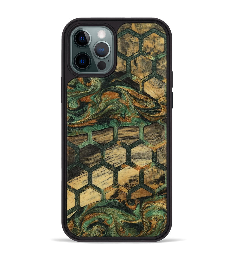 iPhone 12 Pro Max Wood Phone Case - Pearlie (Pattern, 802751)
