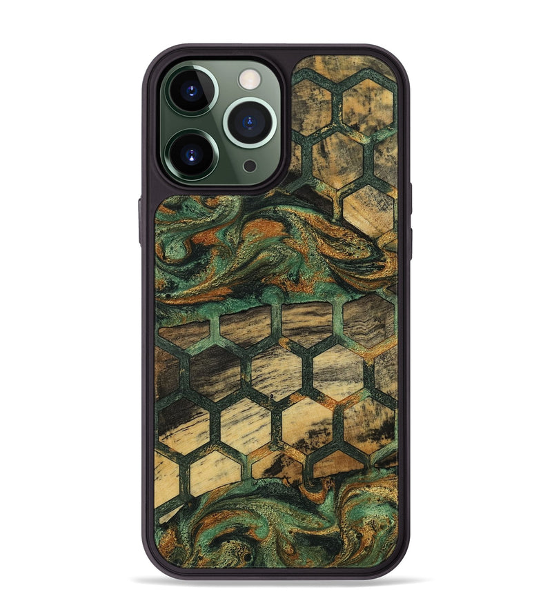 iPhone 13 Pro Max Wood Phone Case - Pearlie (Pattern, 802751)