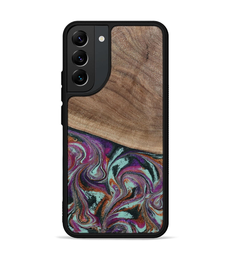 Galaxy S22 Plus Wood Phone Case - Ivory (Green, 802770)