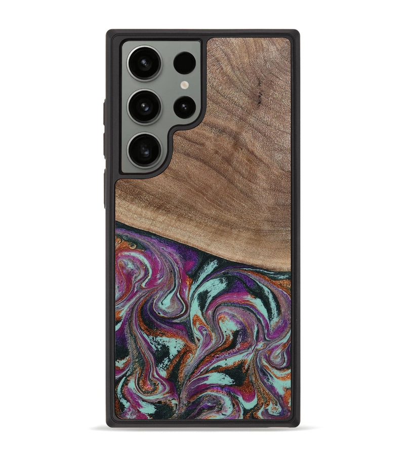 Galaxy S23 Ultra Wood Phone Case - Ivory (Green, 802770)