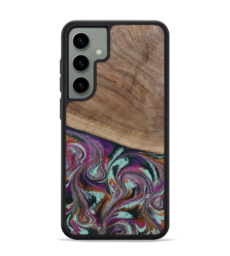 Galaxy S24 Plus Wood Phone Case - Ivory (Green, 802770)