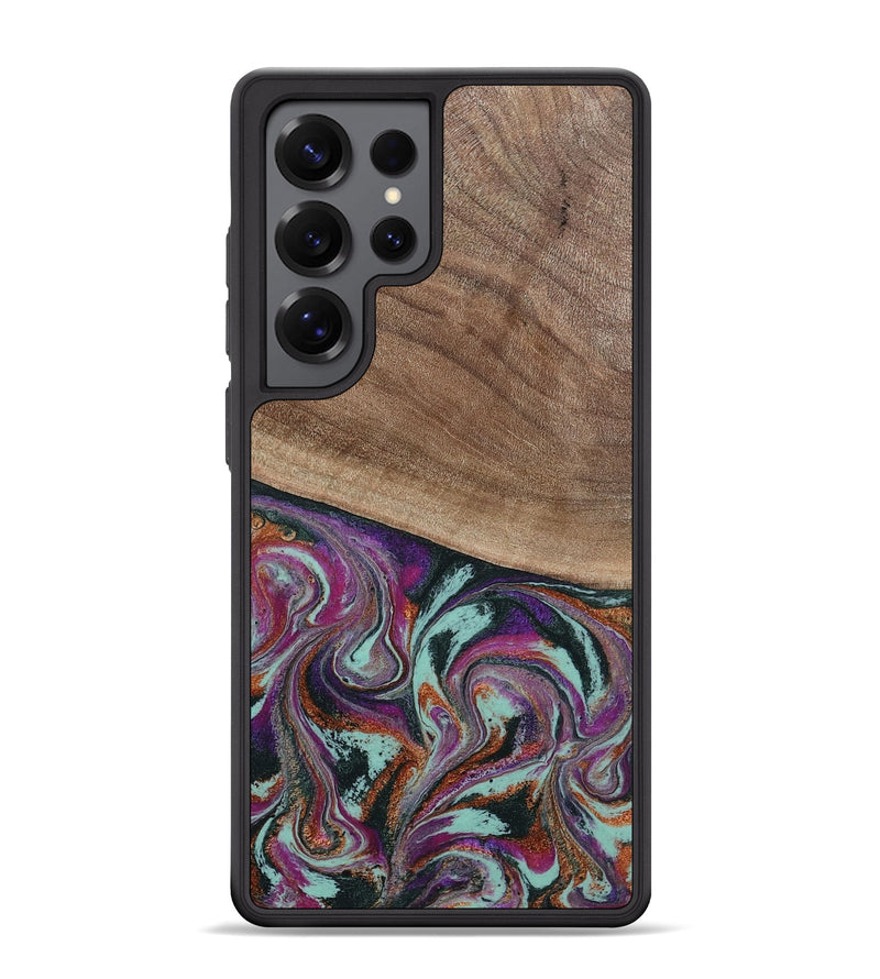 Galaxy S25 Ultra Wood Phone Case - Ivory (Green, 802770)