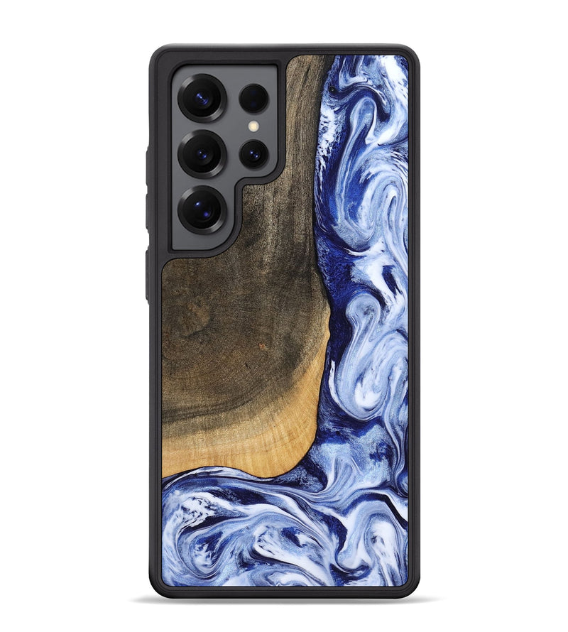 Galaxy S25 Ultra Wood Phone Case - Wilma (Blue, 802880)