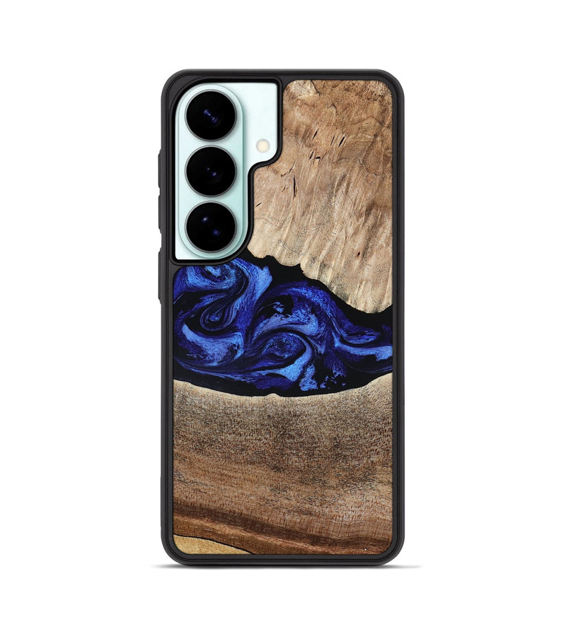 Galaxy S26 Wood Phone Case - Ariella (Blue, 802881)