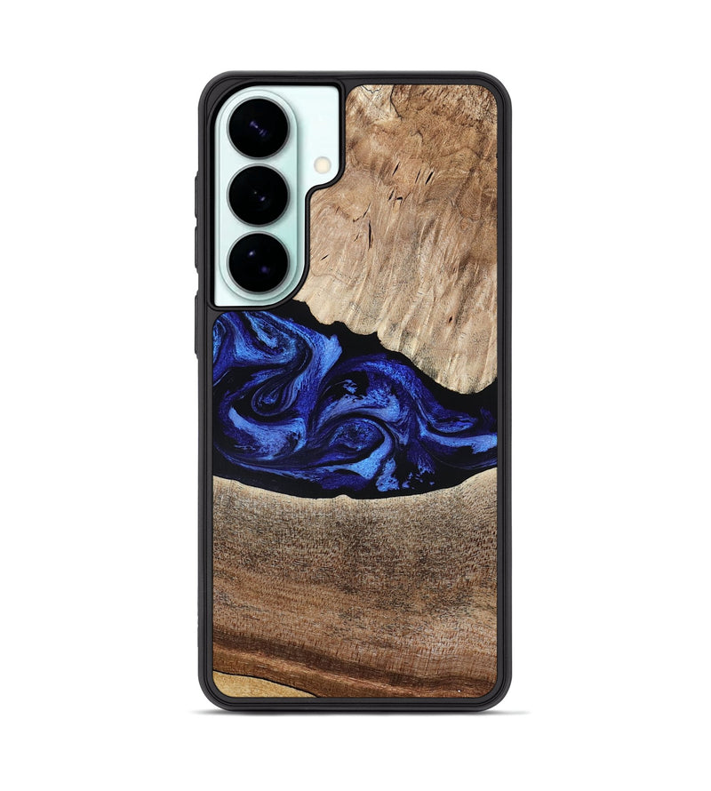 Galaxy S26 Plus Wood Phone Case - Ariella (Blue, 802881)