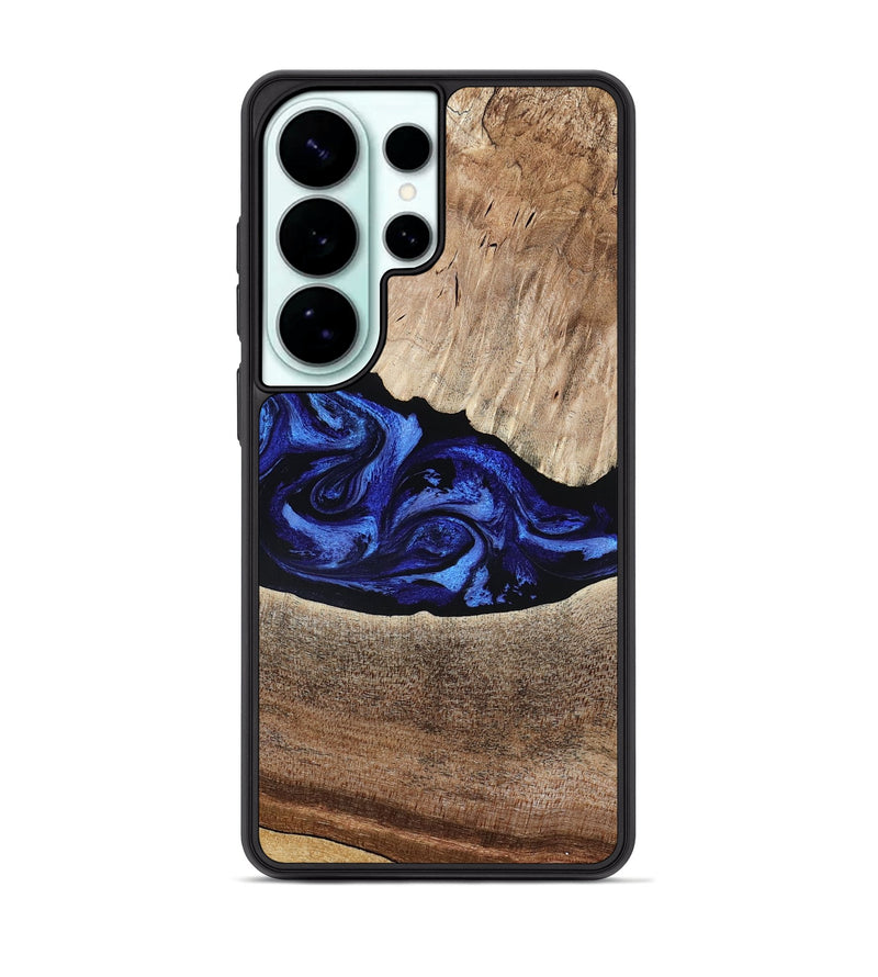 Galaxy S26 Ultra Wood Phone Case - Ariella (Blue, 802881)
