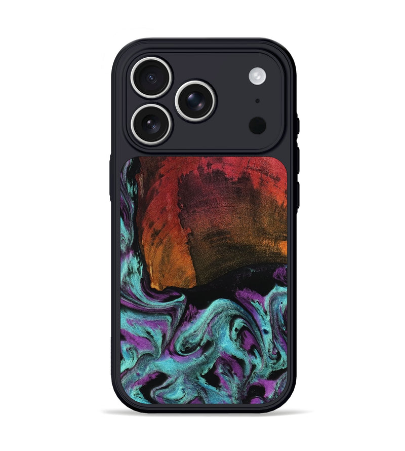 iPhone 17 Pro Wood Phone Case - Elton (Purple, 802882)